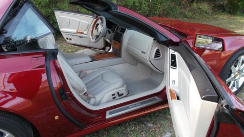 2006 cadillac xlr roadster c6 corvette with luxury, low miles, fidelity warranty