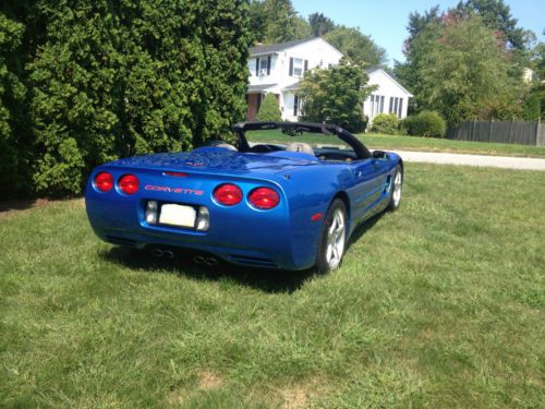 2000 Corvette Convertible Nassau Blue Automatic, image 6