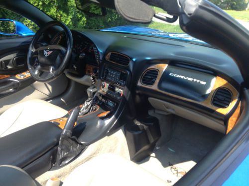 2000 Corvette Convertible Nassau Blue Automatic, image 10