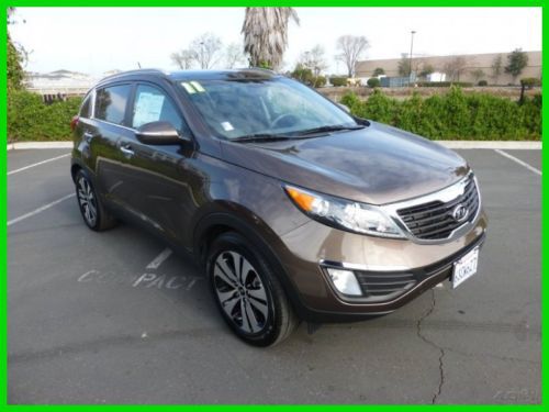 2011 kia sportage ex premium pkg leather navigation rear camera warranty fwd