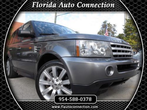 08 land rover range rover sport superchaged loaded clean carfax 07 09 awd