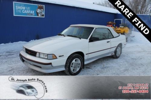 Extra clean! 1989 chevrolet cavalier z24 convert lower miles!