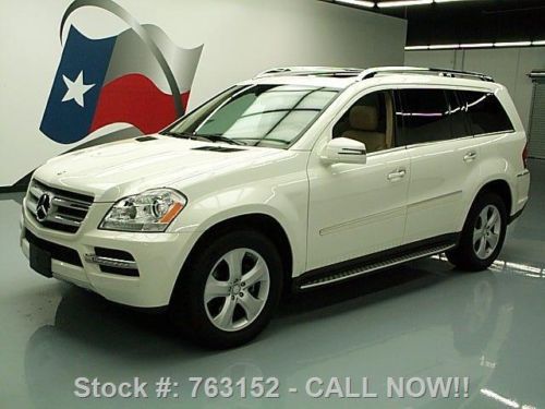 2012 mercedes-benz gl450 4matic awd p1 sunroof nav 11k texas direct auto