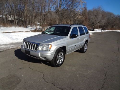 &#039;04 jeep grand cherokee limited! one owner! excellent! no reserve!