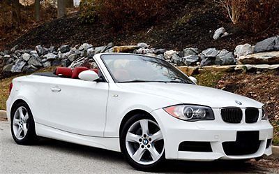 No reserve 2009 135i convertible 6-speed best color combo low miles sport