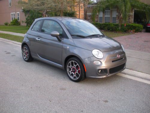 2012 fiat 500 sport hatchback 2-door 1.4l