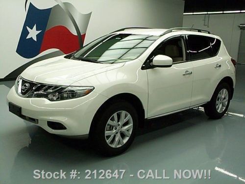 2013 nissan murano sv cruise ctrl rear cam 18&#039;s 123 mi texas direct auto