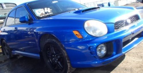 2003 subaru impreza wrx sedan 4-door 2.0l