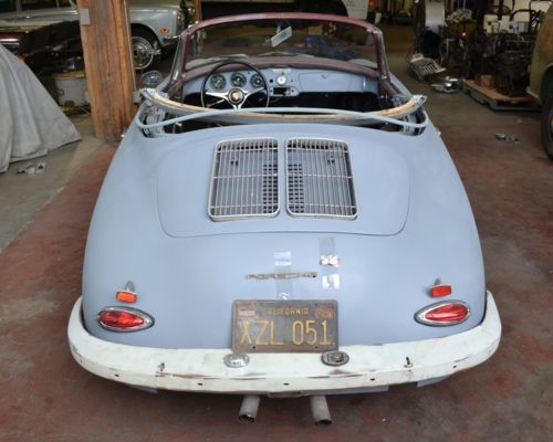 1963 Porsche 356 B T6 Cabriolet Reuter - California Black Plate - NO RESERVE, image 4