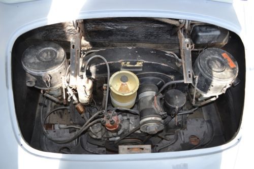 1963 Porsche 356 B T6 Cabriolet Reuter - California Black Plate - NO RESERVE, image 68