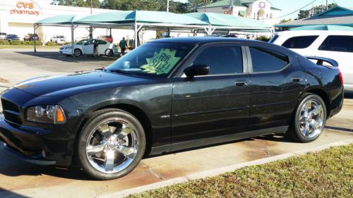 2009 black dodge charger r/t hemi