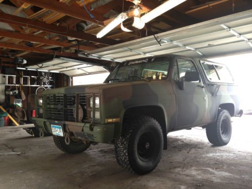 1986 chevrolet k5 blazer custom sport utility 2-door 6.2l