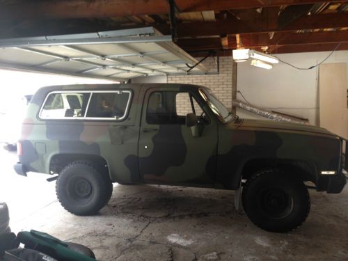 1986 Chevrolet K5 Blazer Custom Sport Utility 2-Door 6.2L, US $6,500.00, image 2