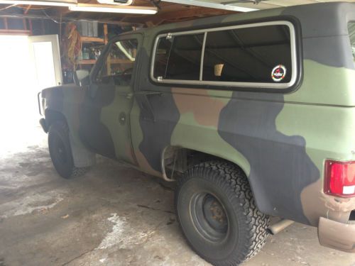 1986 Chevrolet K5 Blazer Custom Sport Utility 2-Door 6.2L, US $6,500.00, image 4