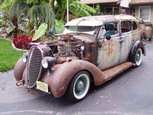 1936 plymouth rat rod delivery
