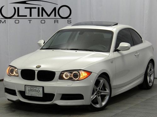 2010 bmw 135i alpine white twin turbo 1 owner clean carfax