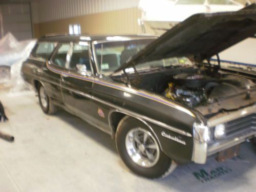 1969 pontiac catalina base 6.6l wagon