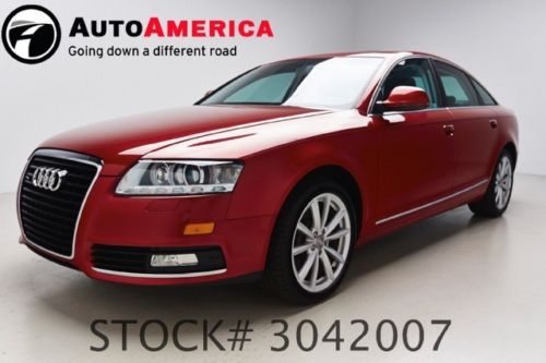 37k low miles 2009 audi a6 3.0l quattro prestige nav heated leather sunroof