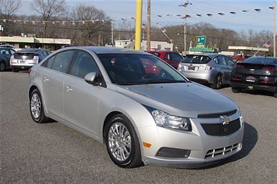 2012 chevrolet cruze eco 6 spd manual chrome clean car fax best price