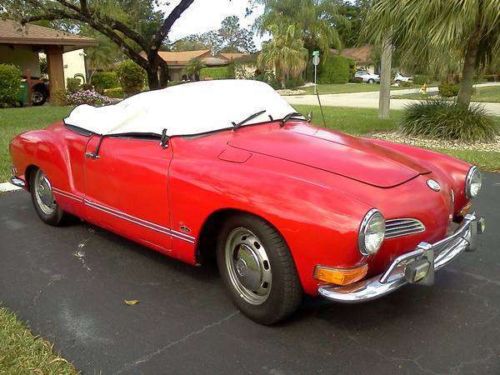 1971 volkswagen karmann ghia convertible