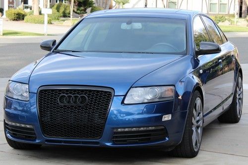 2007 audi s6 quattro 5.2l v10 (mint, rare color, with low miles)