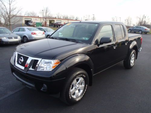Rare 2012 nissan frontier sv crew cab 6speed manual 4wd 4x4 stick 6spd 4dr v6