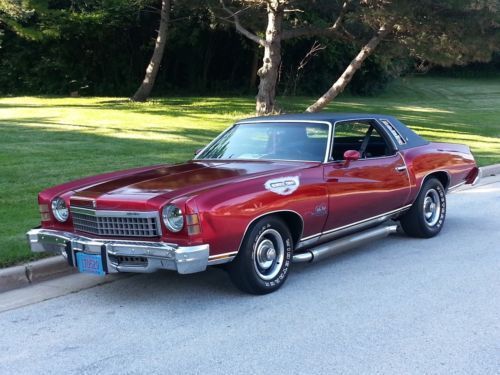 1974 chevrolet monte carlo base coupe 2-door 5.7l