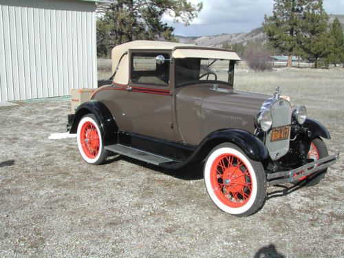 1929 model a sport coupe survivor