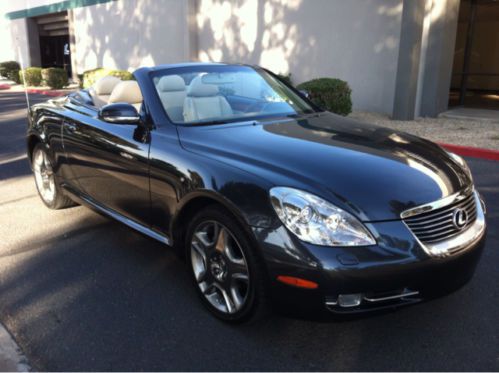 2007 lexus sc 430 low miles , convertible , navigation , all toys , cheap .....