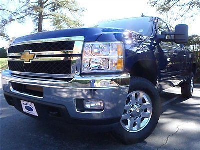 4wd crew cab 167.7 chevrolet silverado 3500hd ltz 4x4 allison trans. low miles 4