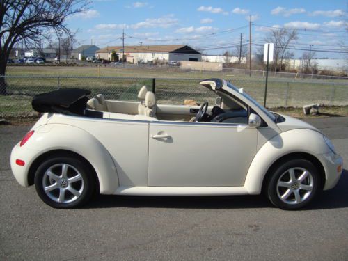 Beetle convertible salvage rebuildable repairable damaged project wrecked fixer