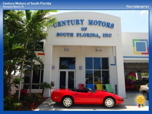 1995 chevy corvette 5.7l v8 auto low mileage 1 owner leather loaded fl car