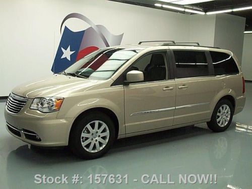 2014 chrysler town &amp; country touring leather dvd 18k mi texas direct auto