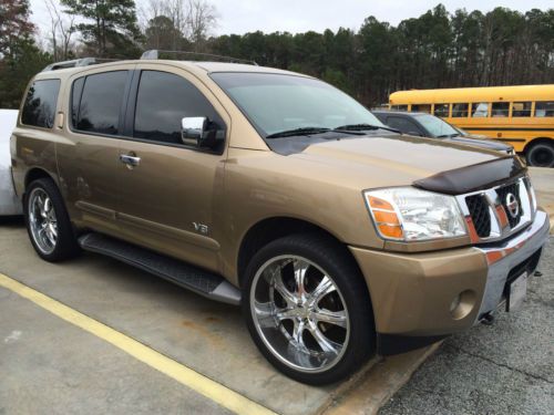 2005 nissan armada le sport utility 4-door 5.6l