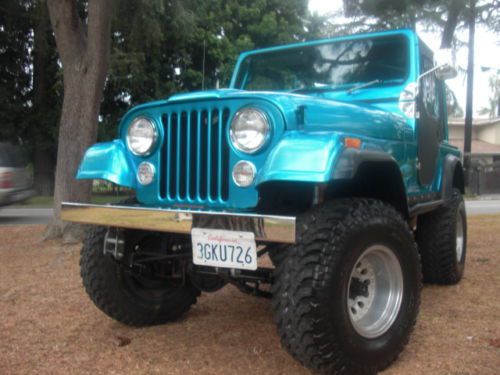 1982 jeep wrangler cj7 full custom frame off restoration 5.7 ls1 corvette engine