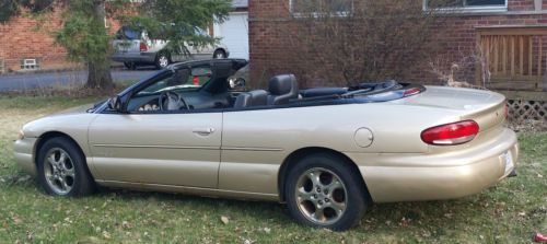 1999 chrysler sebring jxi convertible 2-door 2.5l