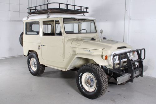 Restored 1966 toyota land cruiser fj40