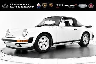 1987 porsche 911 carrera 2dr cabriolet 4-spd