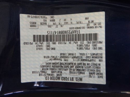 2008 Ford Focus SES Sedan 4-Door 2.0L, image 13