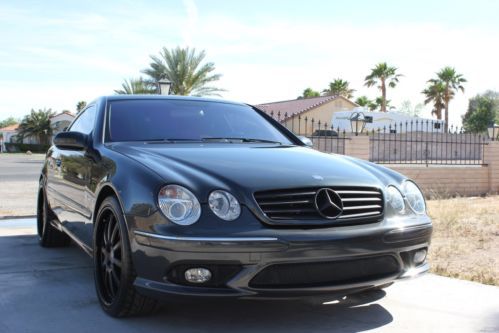 2004 Mercedes-Benz CL55 CL-Class Supercharged AMG Rare Tectite Grey - Low Miles, US $29,995.00, image 12