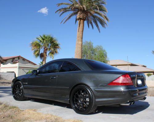 2004 Mercedes-Benz CL55 CL-Class Supercharged AMG Rare Tectite Grey - Low Miles, US $29,995.00, image 17