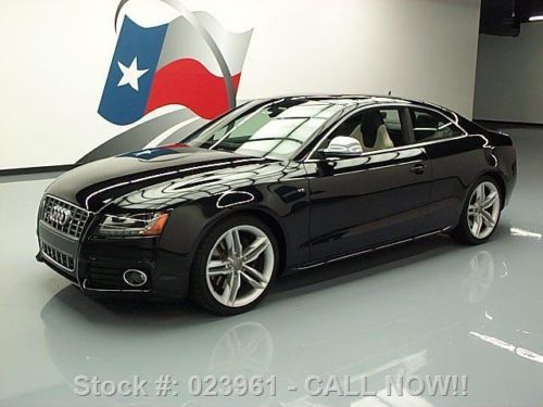 2009 audi s5 quattro coupe awd 6-spd sunroof nav 35k mi texas direct auto