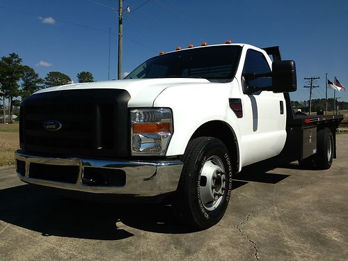 2009 ford f-350 f350 drw dually flatbed 6.4 diesel