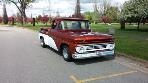 Custom 1962 1/2 ton chevy shortbed stepside truck