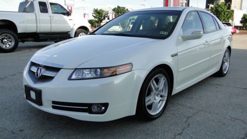 2008 acura tl financing available navigation camera heated clean carfax only 47k