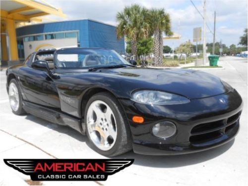 95 viper rt/10 amazing sports car manual 8.0l big block side exhaust low miles