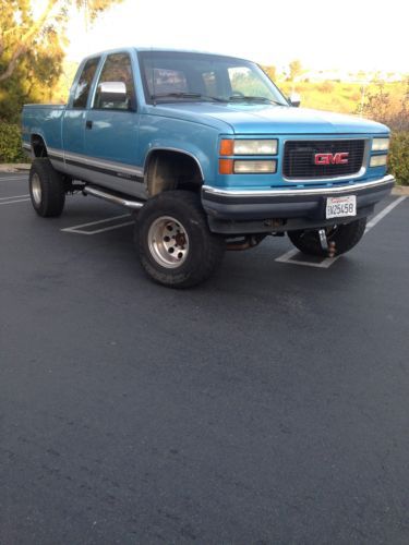 1994 gmc sierra sle ext cab 4wd