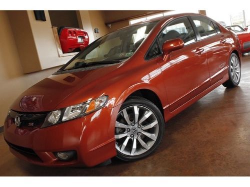 2009 honda civic si 6 speed manual 4-door sedan