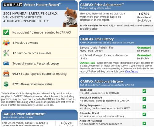 2002 HYUNDAI SANTA FE 4WD 80+PHOTOS SEE DESCRIPTION WOW MUST SEE!!, image 12