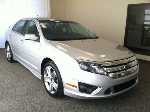 2010 ford fusion sport leather sunroof